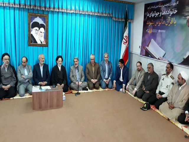 حضور دکتر امیرحسنخانی در دیدار وزیر کشور با نماینده ولی فقیه استان